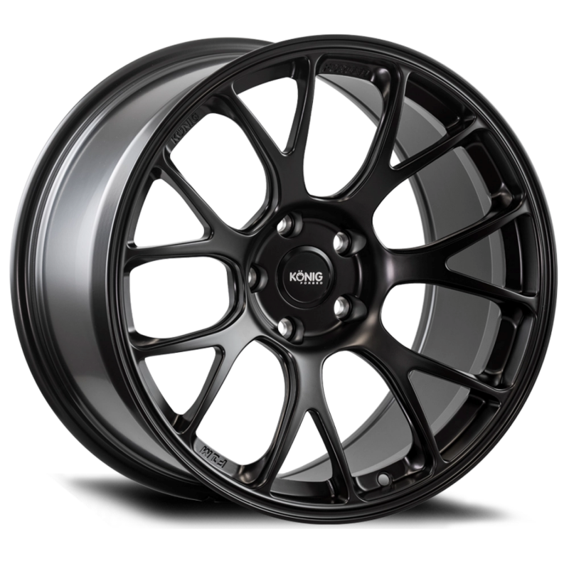 Konig Forged F1M 18X10.5 5X114.3 ET25 Satin Black Knurled Bead F1M0851425B F1M0851425B User 1
