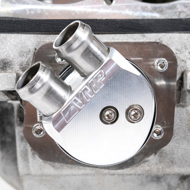 VMP Performance 1in Ford Mustang Cobra Engineering High-Flow Water Manifold VMP-SUC061 VMP-SUC061 Photo - Close Up