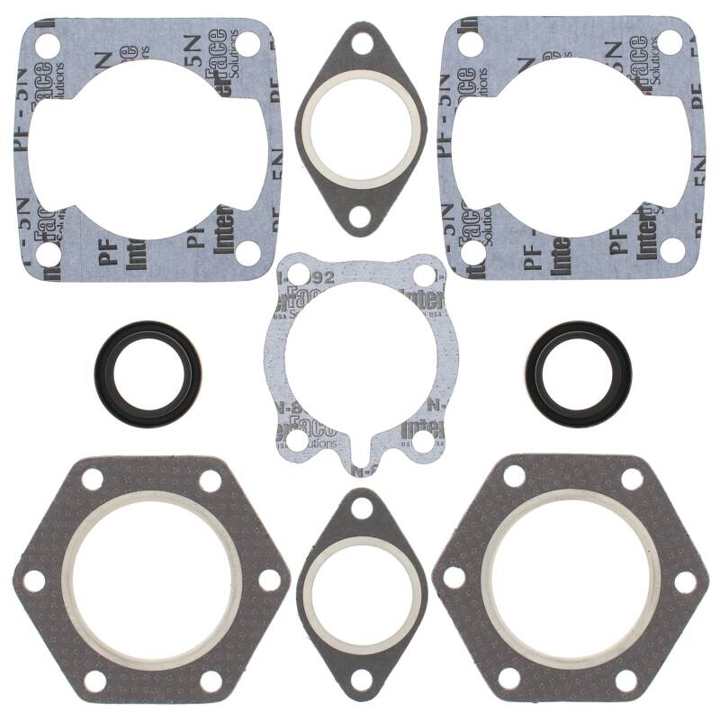 Vertex Pistons Vertex Gaskets 1976 Polaris Starfire Complete Gasket Kit w/ Oil Seals 711075A 711075A Photo - Primary