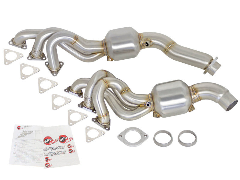 aFe POWER 48-36314-HC Twisted Steel Long Tube Header; Street Series 48-36314-HC Photo - Unmounted
