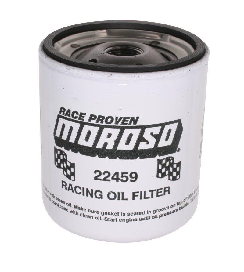 Moroso Oil Filter, 13/16" -16 UNF thread; Short Design 22459 Photo - Primary