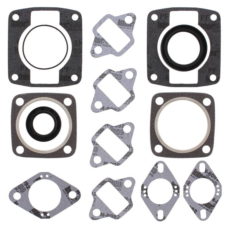 Vertex Pistons Vertex Gaskets Jlo-cuyuna 399/2 4 Bolt Head Electric FC/2 Complete Gasket Kit w/ Oil Seals 711018E 711018E Photo - Primary