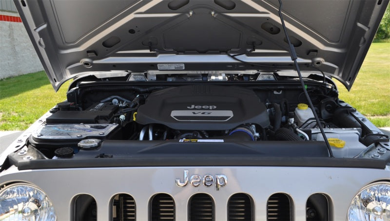 Volant 12-13 Jeep Wrangler 3.6L V6 Pro5 Closed Box Air Intake System 17636 Photo - Mounted