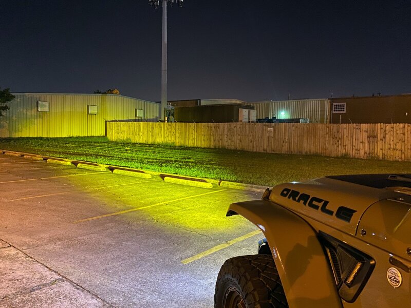 ORACLE Lighting 2019+ Jeep Wrangler JL / Gladiator JT Skid Plate w/ Integrated LED Emitters - Yellow 5883-006 5883-006 User 1
