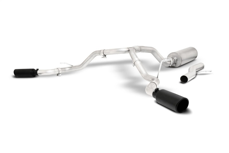 Gibson 2021 GMC Yukon/Chevy Tahoe 5.3L 2/4WD Cat-Back Dual Extreme Exhaust System - Stainless 65683B 65683B Photo - Primary