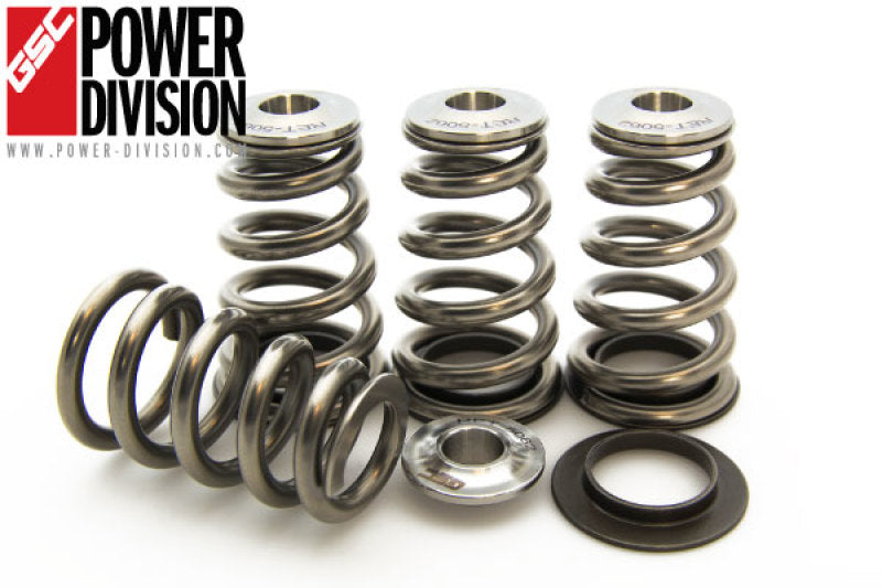 GSC P-D Mitsubishi 4B11T High Pressure Single Conical Valve Spring and Ti Retainer Kit 5062 5062 User 1