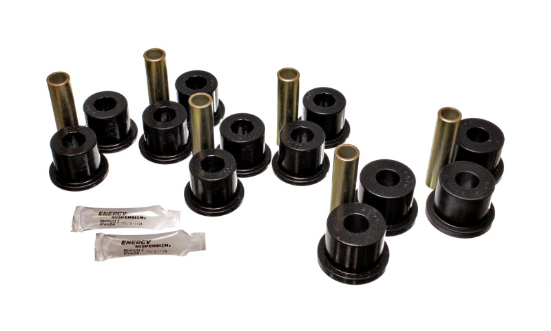 Energy Suspension Leaf Spring Bushing Set Black Chevrolet K20 All 1975-1986 3.2107G Photo - Primary