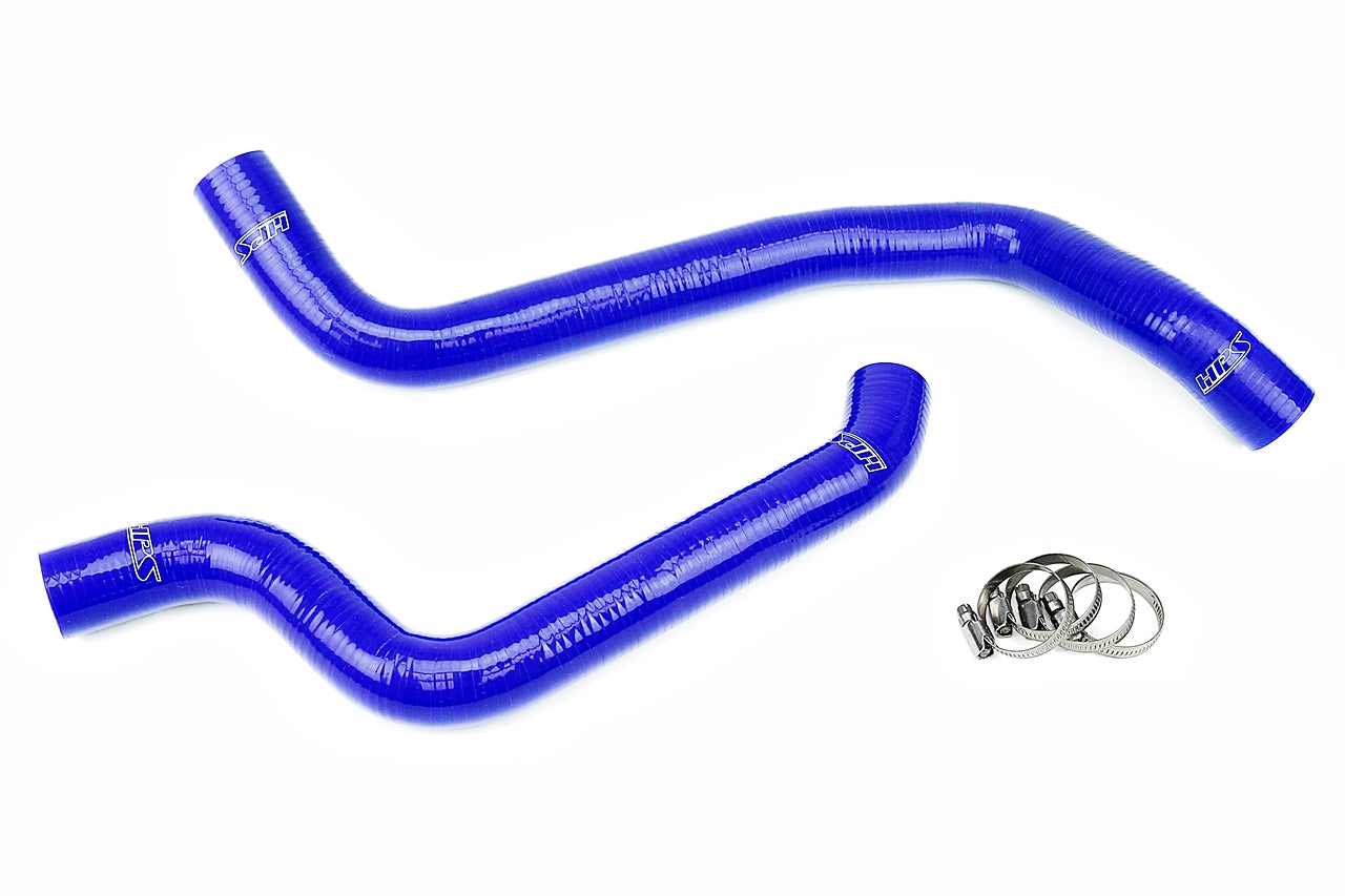 HPS Performance Products HPS Blue Reinforced Silicone Radiator Hose Kit Coolant Mitsubishi 91-99 3000GT DOHC NA & Turbo