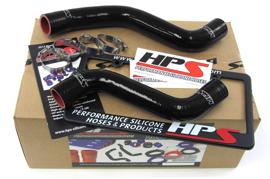 HPS Performance Products HPS Black Reinforced Silicone Radiator Hose Kit Coolant Toyota 95-04 Tacoma V6 3.4L Manual Trans.