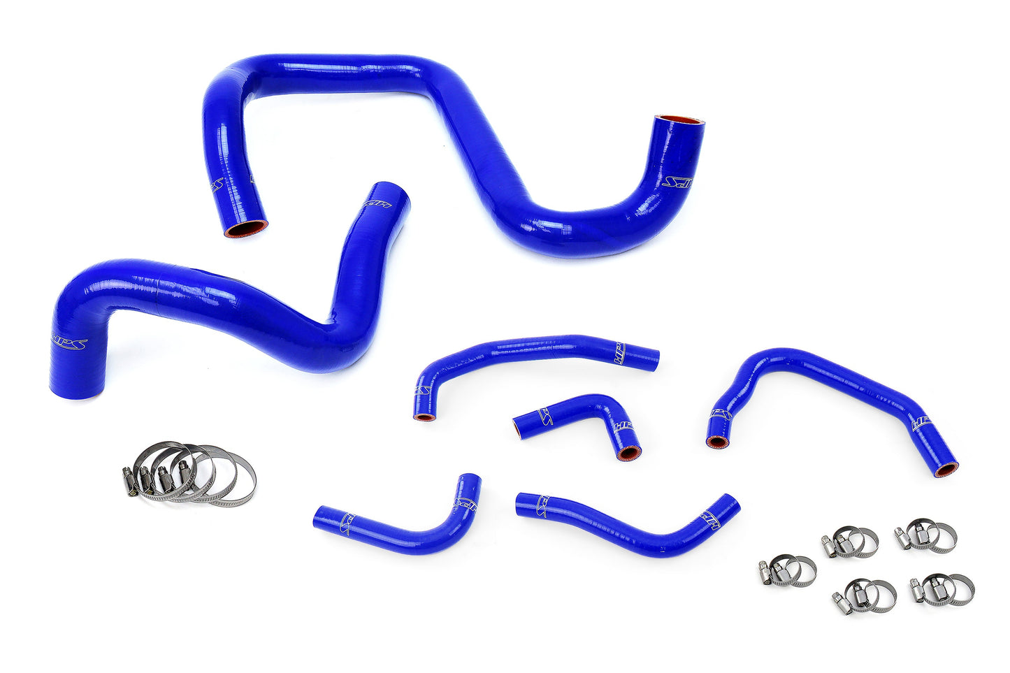 HPS Performance HPS Silicone Radiator + Heater Coolant Hose Kit Jeep 2012-2017 Wrangler JK & Unlimited 3.6L V6 Left Hand Drive, 57-1285