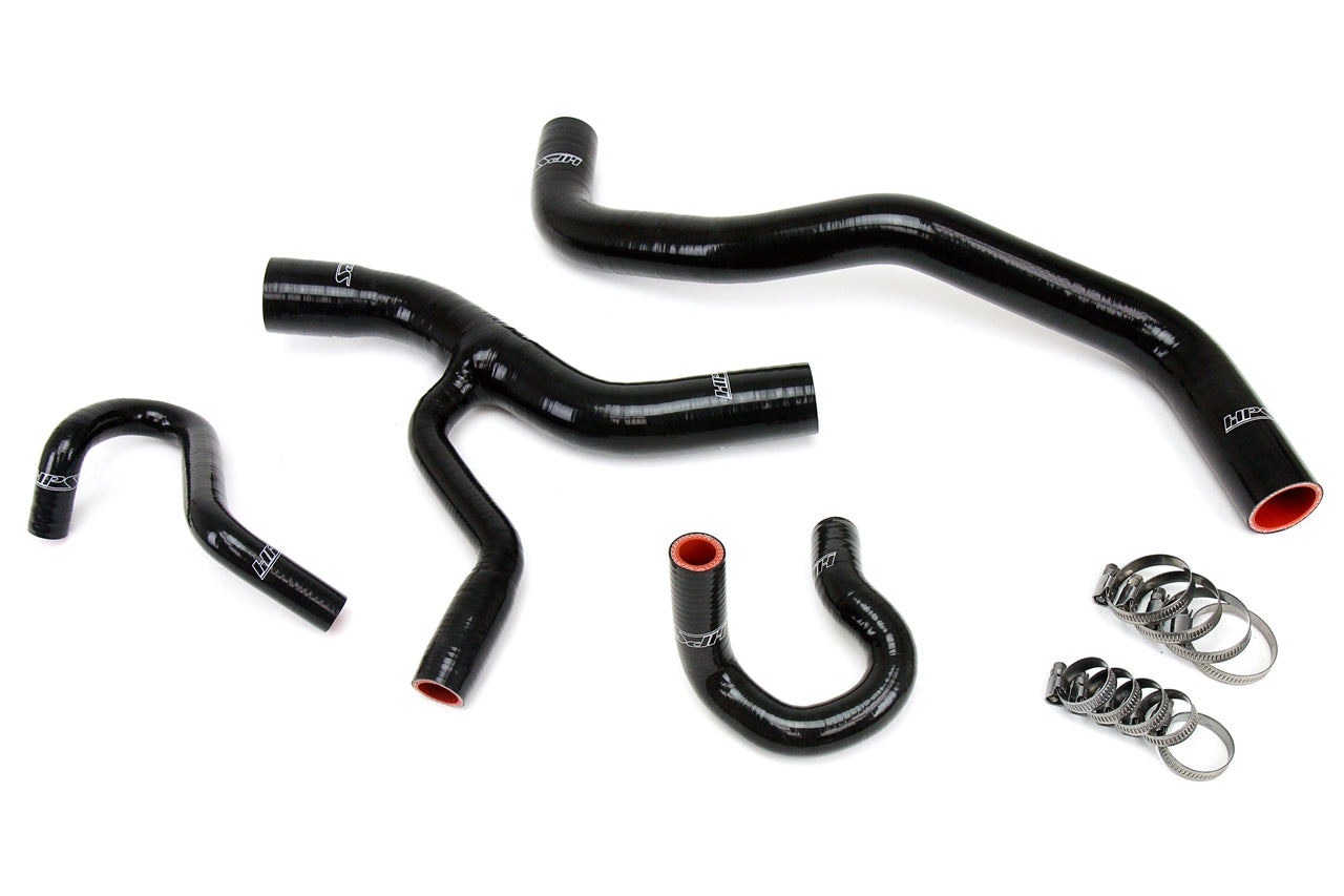 HPS Performance HPS Silicone Radiator + Heater Coolant Hose Kit Ford 1996-2001 Mustang GT 4.6L V8, 57-1416