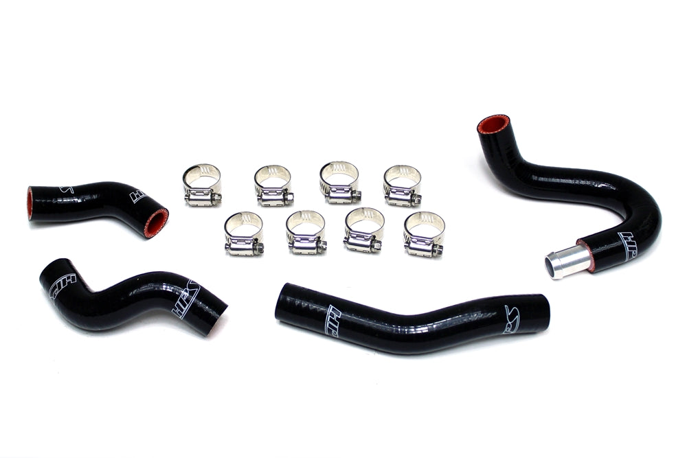 HPS Performance Products HPS Reinforced Black Silicone Heater Hose Kit Coolant Nissan 07-08 350Z VQ35HR