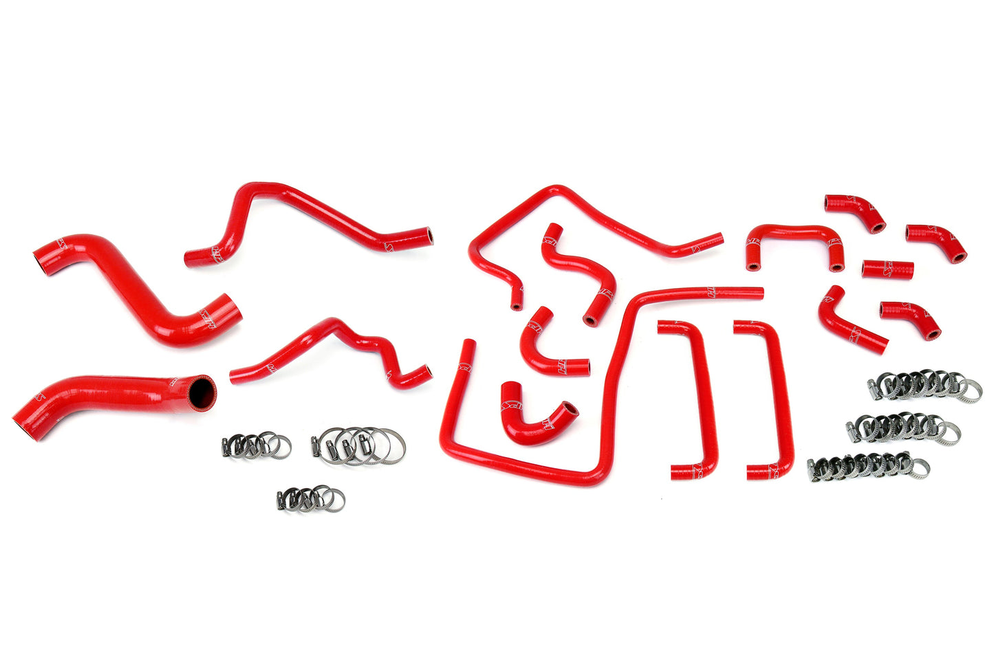 HPS Performance HPS Silicone Radiator, Heater and Ancillary Coolant Hose Kit Subaru 2006-2007 Impreza WRX STi 2.5L Turbo, 57-1815