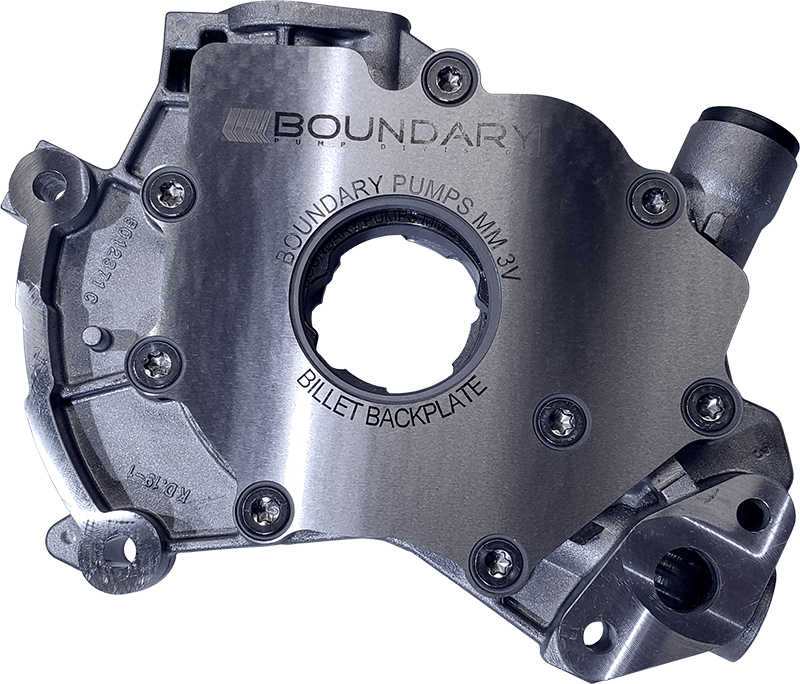 Boundary 99-15 Ford Modular Motor (All Types) V8 Oil Pump Assembly w/Billet Back Plate MM-S1-BBP MM-S1-BBP User 1