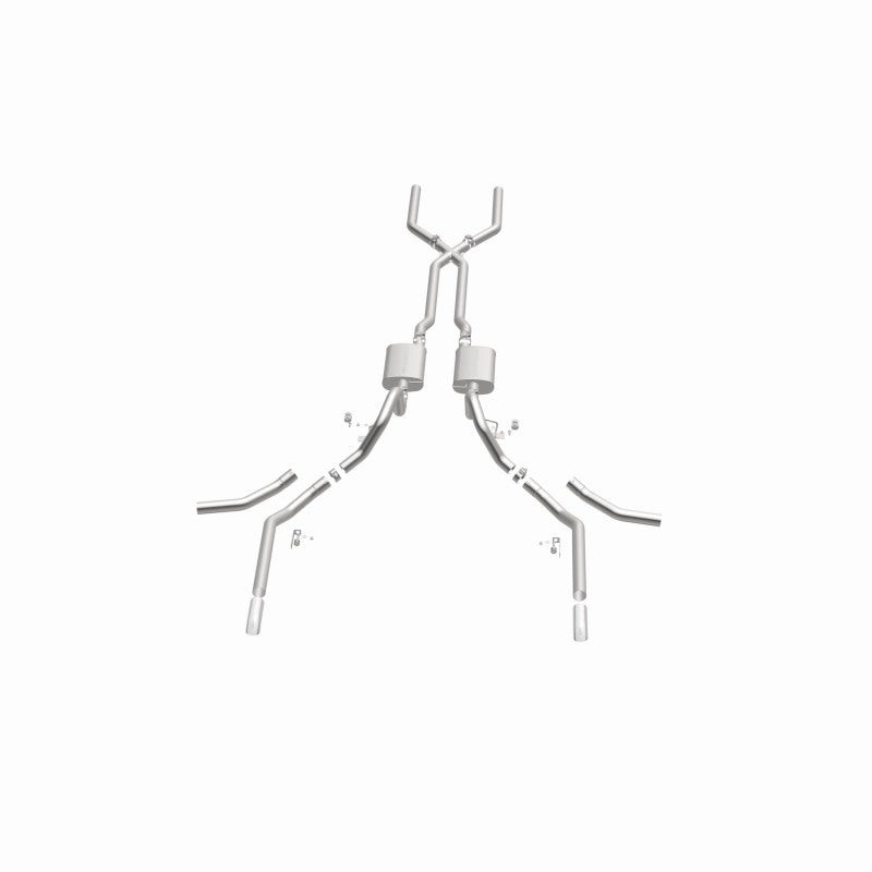 Magnaflow 65-69 Crossmember Back Exhaust System 2.5in 15165 15165 360 Degree Image Set