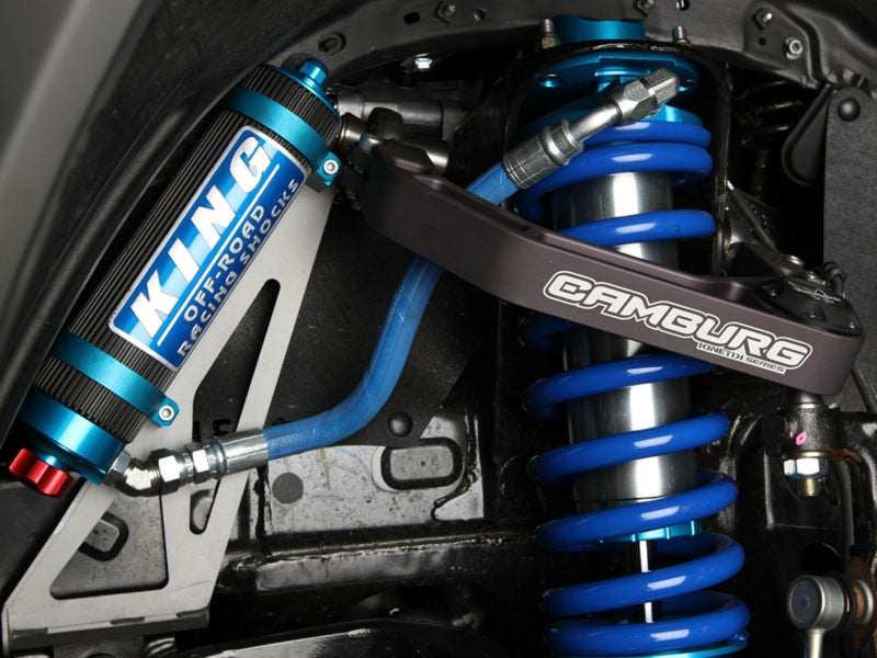 Camburg 03-21 Toyota Prado 120/150 KINETIK V2 Performance Billet Uniball Upper Arms CAM-310192-GRY CAM-310192-GRY Photo - Mounted