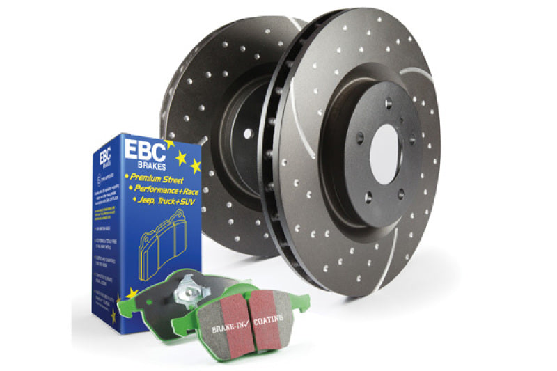 EBC S10 Kits Greenstuff 2000 and GD Rotors S10KF1380 S10KF1380 Photo - Primary