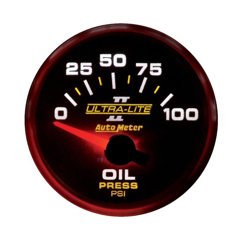 Autometer Gauge, Oil Pressure, 2 1/16", 100Psi, Electric, Ultra-Lite II 4927 User 2