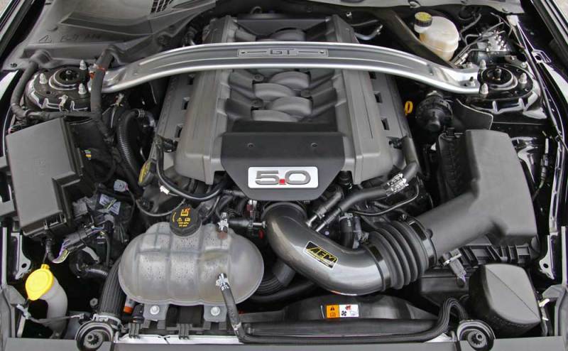 AEM Induction AEM 2015 Ford Mustang GT 5.0L V8 Cold Air Intake System 22-687C 22-687C Photo - Mounted