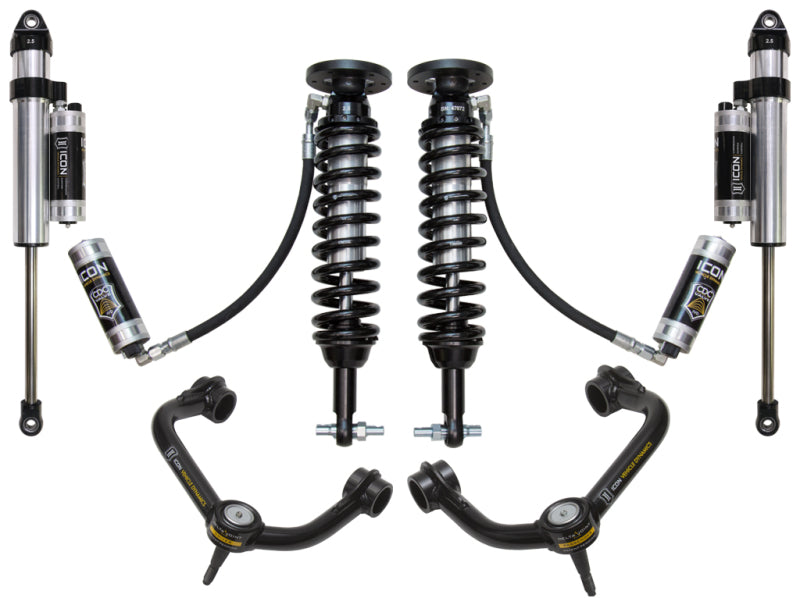 ICON 2015+ Ford F-150 2WD 1.75-3in Stage 5 Suspension System w/Tubular Uca K93095T K93095T Photo - Primary