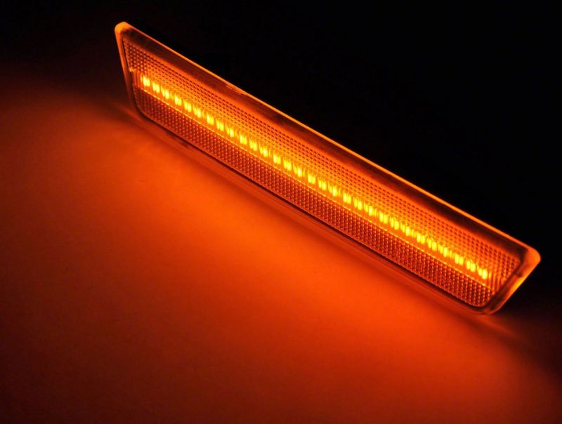 Raxiom 08-14 Dodge Challenger Axial Series LED Side Marker Lights- Smoked CH3218 CH3218 Photo - Close Up
