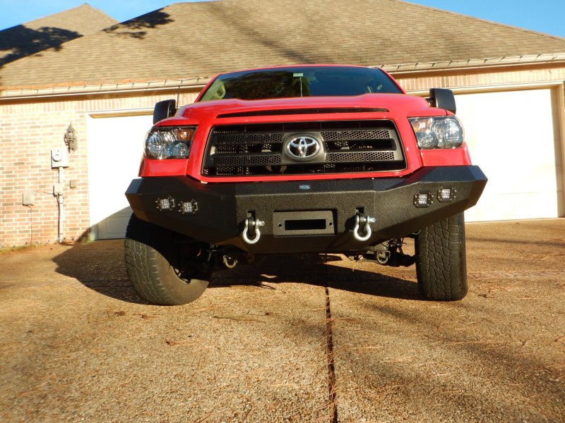 DV8 Offroad 07-13 Toyota Tundra Front Bumper FBTT2-02 FBTT2-02 Photo - Close Up