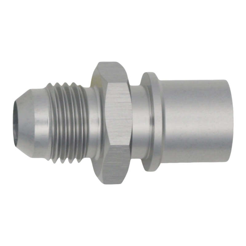 DeatschWerks 6AN Male Flare to Toyota Module Quick Connect - Anodized DW Titanium 6-02-0127 6-02-0127 Photo - Primary