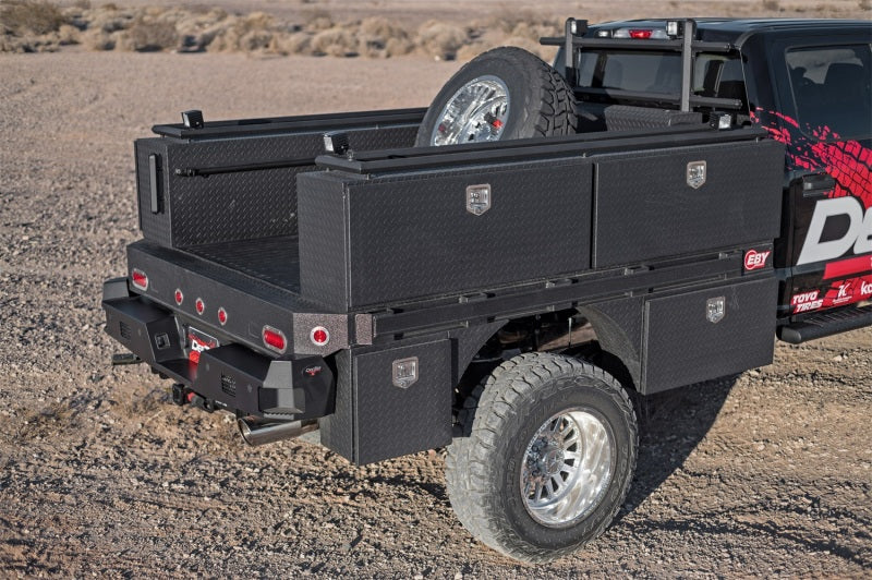 Dee Zee Deezee Universal Tool Box - Specialty 96In Topsider Black BT Alum (Txt Blk) DZ67TB DZ67TB Photo - Mounted