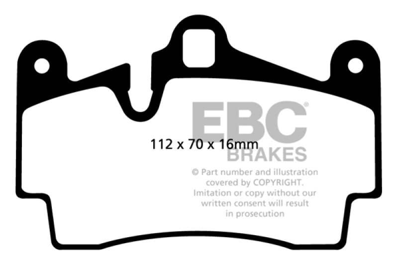 EBC Disc Brake Pad Set UD978 Photo - Primary
