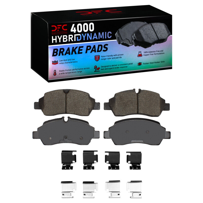 DFC DFC 4000 HybriDynamic Brake Pads Brakes, Rotors & Pads Brake Pads - OE main image