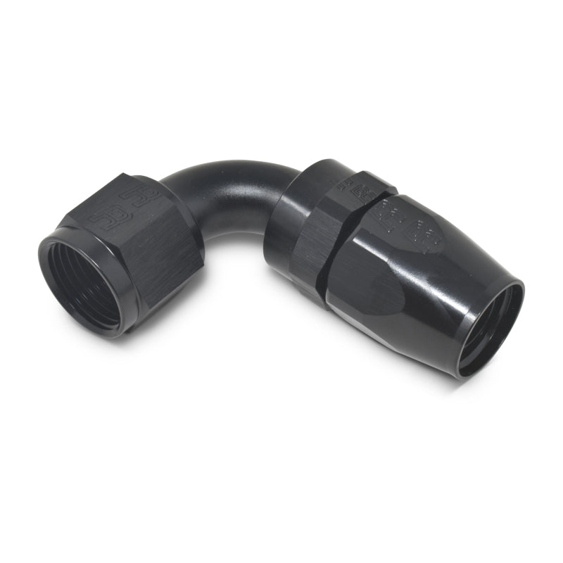 Russell Full Flow 90° Swivel Style Hose End - Black 610185 Photo - out of package