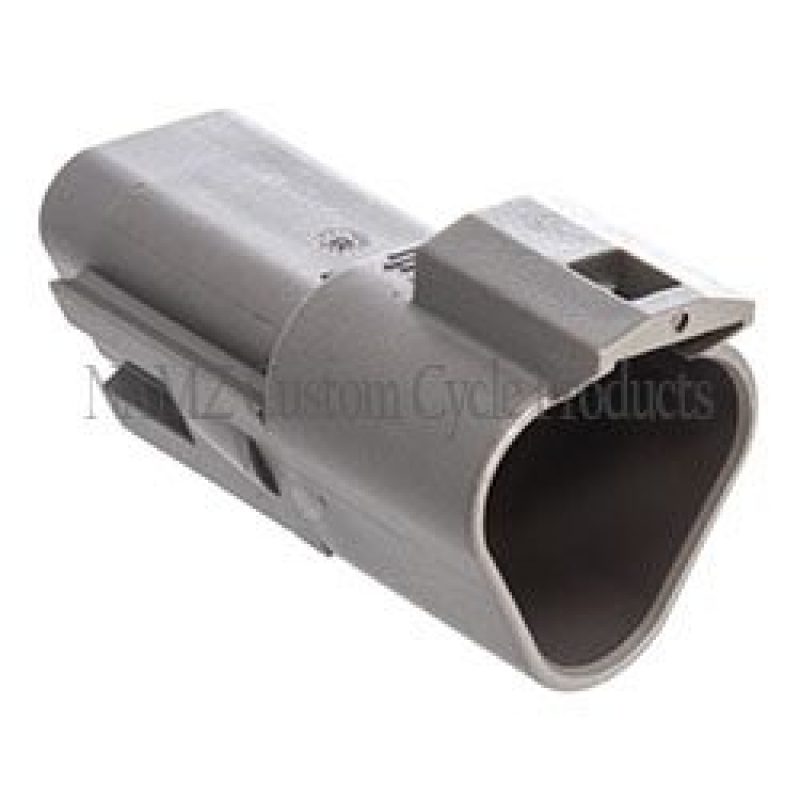 NAMZ Deutsch DT Series 3-Wire Receptacle & Wedgelock - Gray (HD 72123-94GY) DR-3G DR-3G Photo - Primary