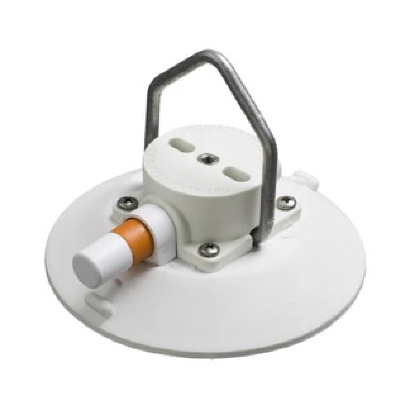 SeaSucker 6in. SeaSucker w/Pointed Stainless Steel D-Ring - White VM1016W-6 VM1016W-6 User 1