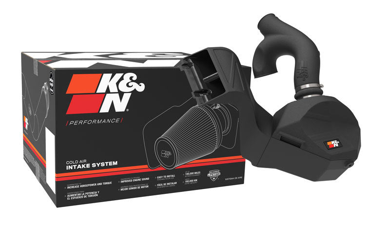 K&N Engineering K&N 2021+ Ford F150 V6-3.5L/2.7L F/I Aircharger Performance Intake 63-2617 63-2617 Photo - out of package