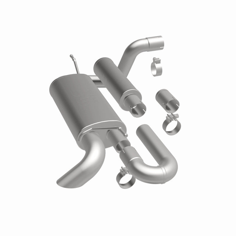 Magnaflow 18-23 Jeep Wrangler JL 2.0L/3.6L Overland Series Axle-Back Exhaust 19620 19620 360 Degree Image Set