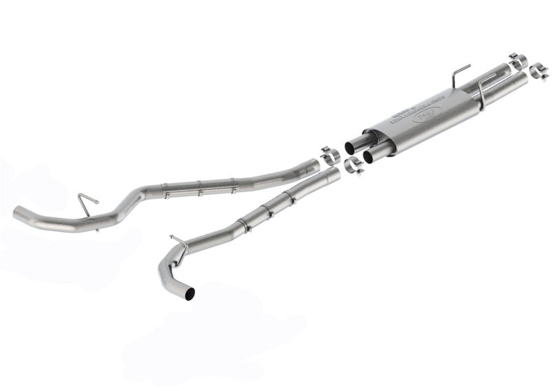 Ford Racing 20-23 Explorer ST Sport Cat-Back Exhaust System Dual Rear Exit w/Black Tips M-5200-ESTB M-5200-ESTB Photo - Unmounted