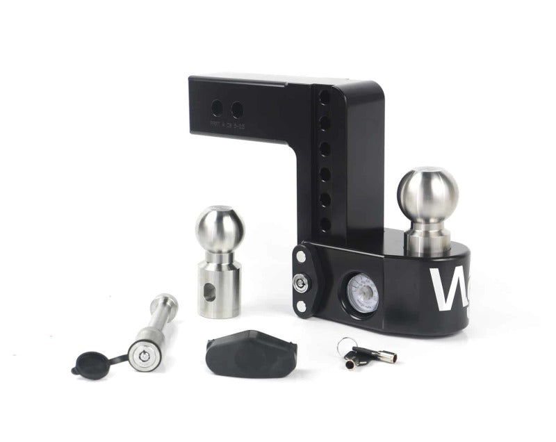 Weigh Safe 6in Drop Hitch w/Built-in Scale & 2.5in Shank (8K/18.5K GTWR) w/WS05 - Black Cerakote WS6-2.5-KA-CER-BLA WS6-2.5-KA-CER-BLA User 1