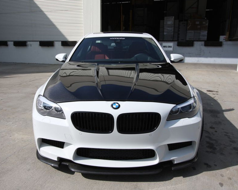 VR Performance VR Aero 11-17 BMW F10/M5/550/535/528 Carbon Fiber Hood Vented Cowl VR-F10M5-625 VR-F10M5-625 Photo - Primary