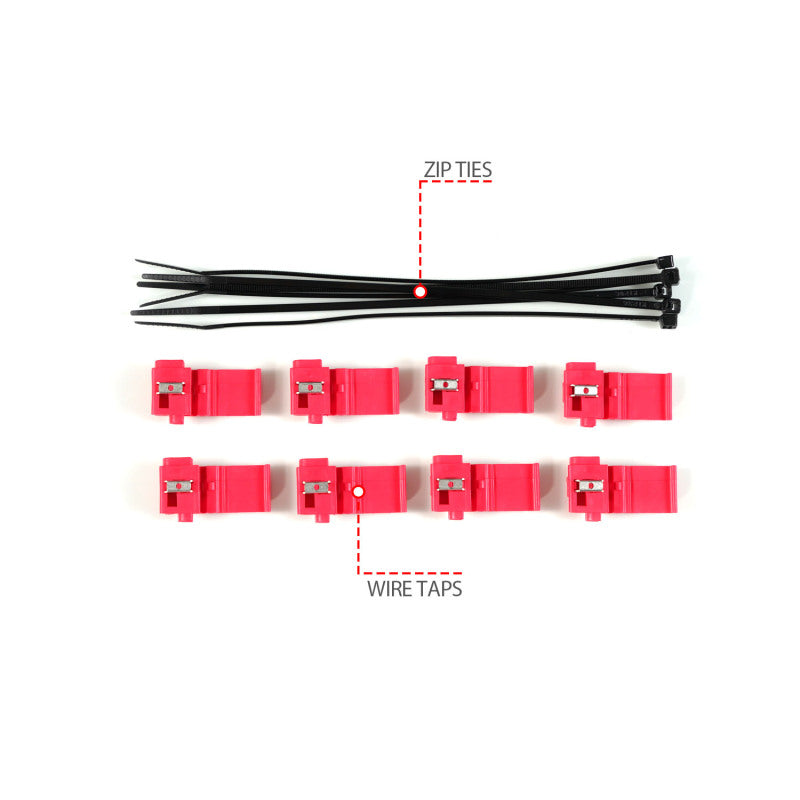 ANZO 10-13 Toyota 4Runner Projector Headlights - Black 111602 111602 User 6