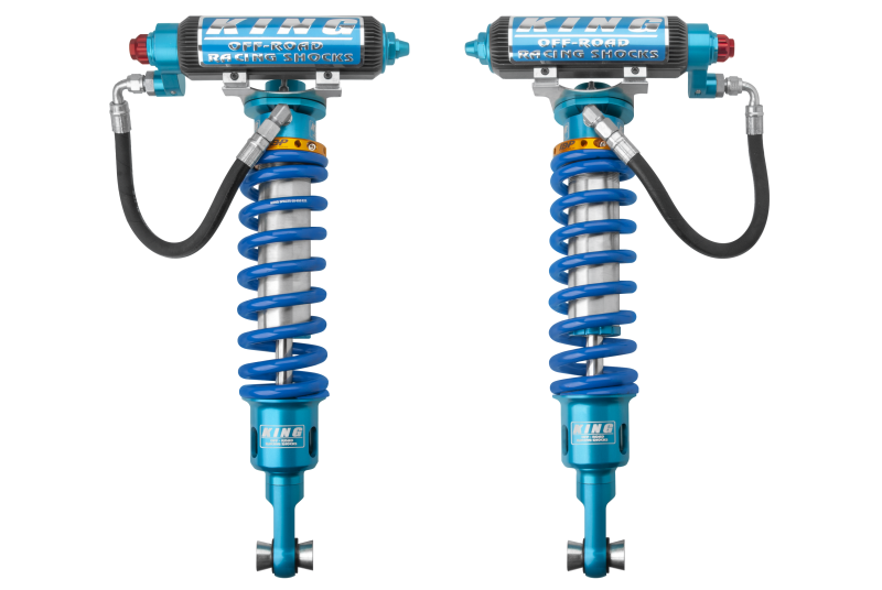 King Shocks 2021+ RAM 1500 TRX Front 3.0 Dia Remote Perf Fin Res Coilover w/Adj/Int Bypass (Pair) 33700-391A 33700-391A Photo - Primary