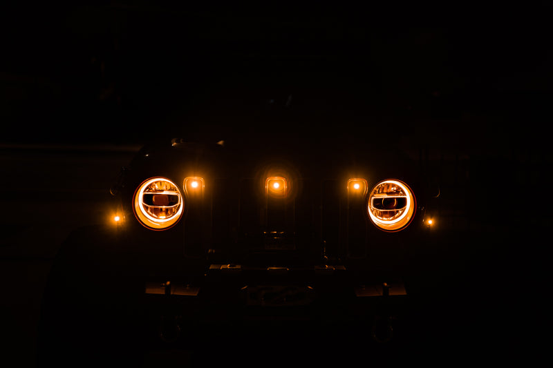 DV8 Offroad 2018+ Jeep JL Grill Amber Marker Lights GRJL-02 GRJL-02 User 6