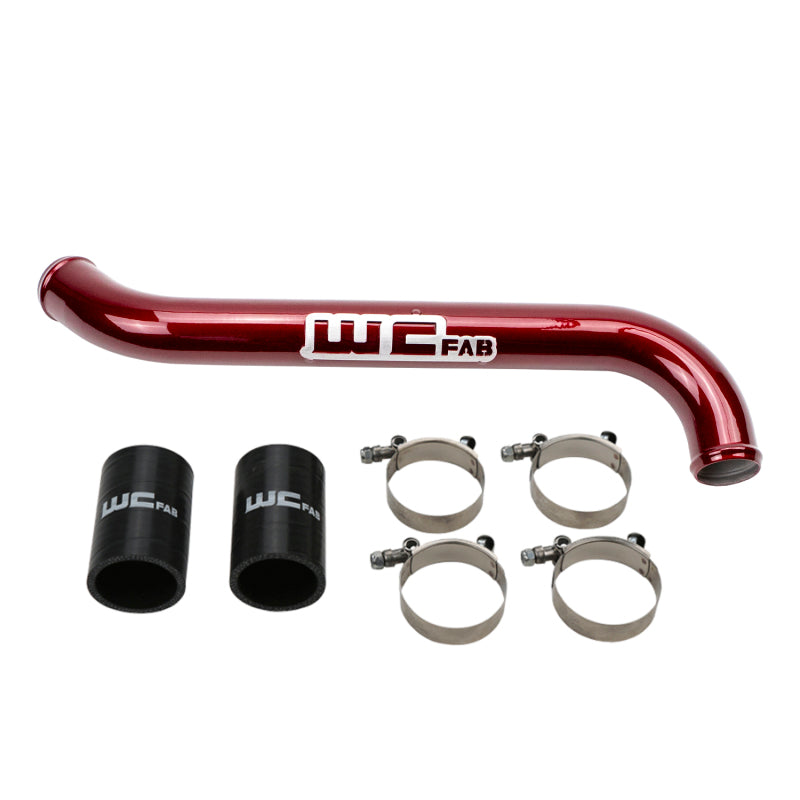 Wehrli 11-16 Chevrolet 6.6L LML Duramax Upper Coolant Pipe - Candy Red WCF100696-CR WCF100696-CR User 1