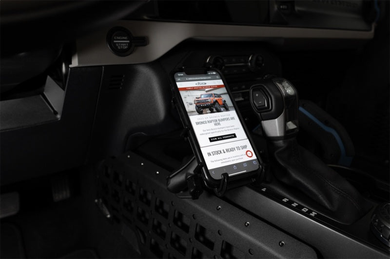 Addictive Desert Designs ADD 21-23 Ford Bronco & Bronco Raptor Center Console Molle Panels AC2302201NA AC2302201NA Photo - Mounted