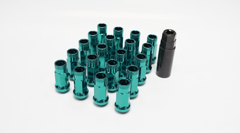Wheel Mate 12x1.25 48mm Muteki SR48 Green Blue Open End Lug Nuts 32905GB 32905GB User 1
