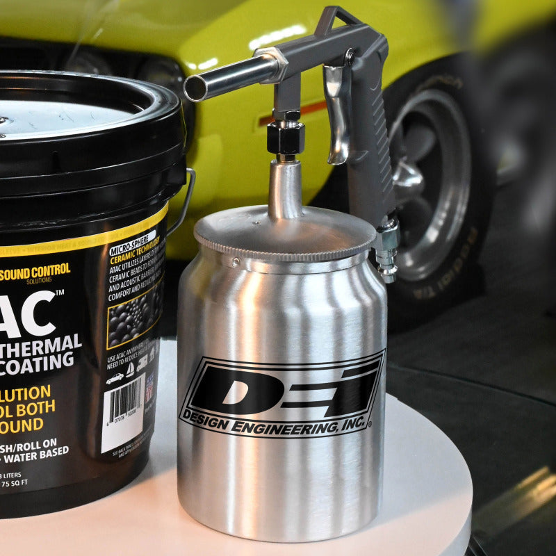 DEI ATAC (Advanced Thermal Acoustic Coating) Paint Spray Gun & Canister 50209 50209 Photo - Close Up