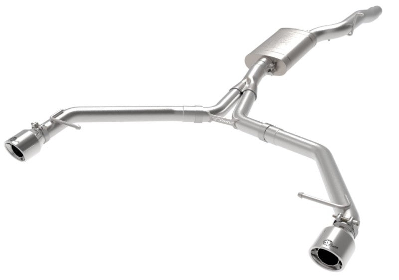 aFe MACH Force-Xp 13-16 Audi Allroad L4 SS Axle-Back Exhaust w/ Polished Tips 49-36437-P 49-36437-P User 1