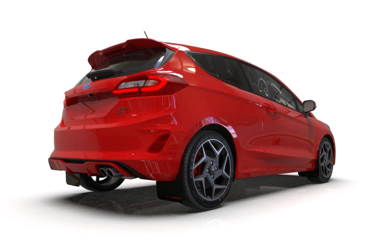 Rally Armor 18-22 Ford Fiesta ST MK8 Black UR Mud Flap w/ Red Logo MF60-UR-BLK/RD MF60-UR-BLK/RD User 1