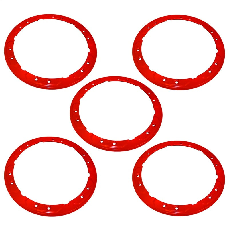 Ford Racing 2021+ Ford Bronco Functional Bead Lock Ring Kit - Red M-1021K-BLR M-1021K-BLR Photo - Primary