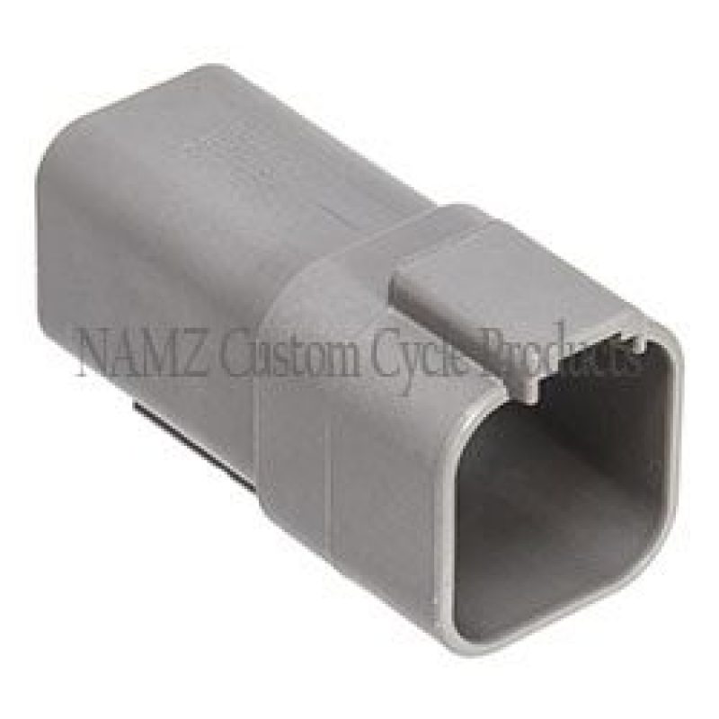 NAMZ Deutsch DT Series 6-Wire Receptacle & Wedgelock - Gray (Repl. HD 72126-94GY) DR-6G DR-6G Photo - Primary