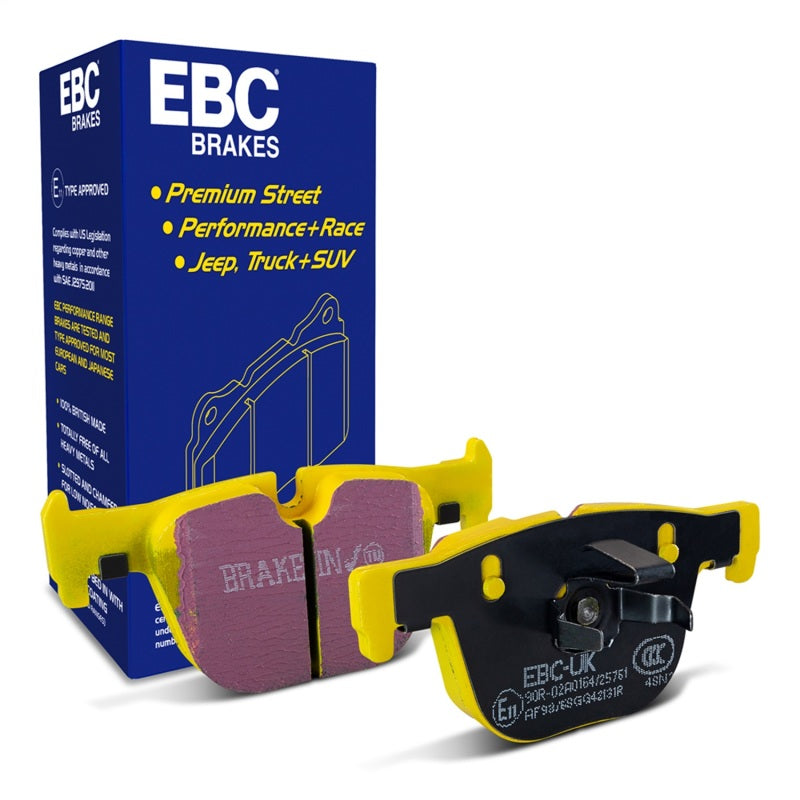 EBC 12+ BMW 335 3.0 Turbo (F30) Yellowstuff Rear Brake Pads DP42131R DP42131R Photo - Primary
